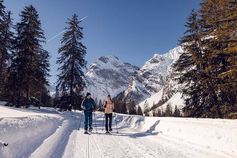 Langlaufen im Karwendelgebirge